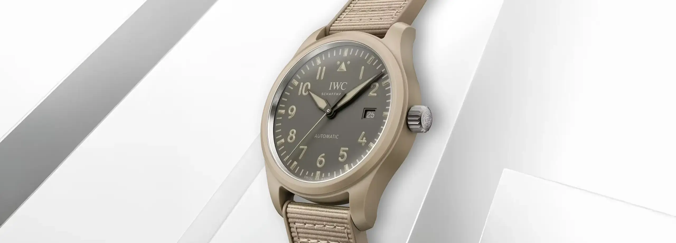 IWC 파일럿 워치 오토매틱 41 탑건 모하비 데저트