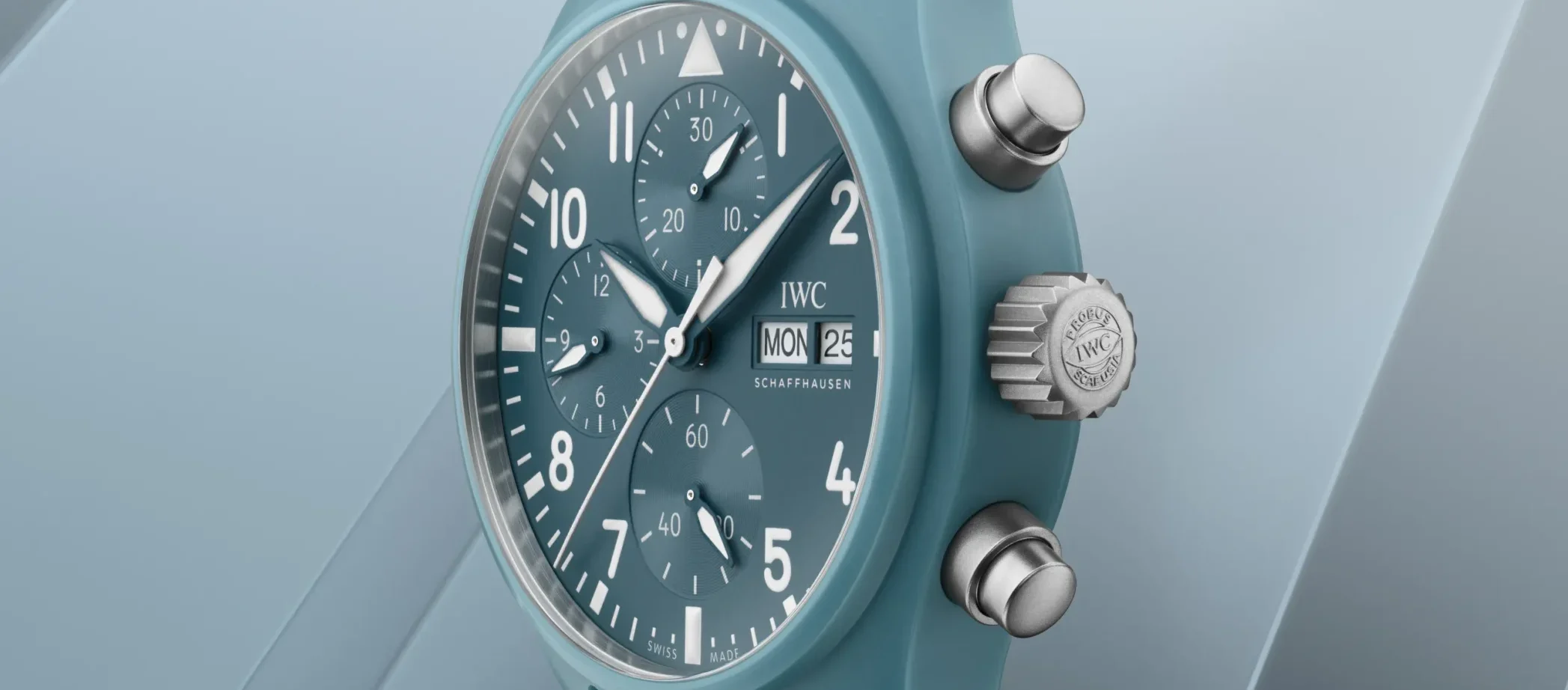 IWC 파일럿 워치 크로노그래프 41 탑건 미라마