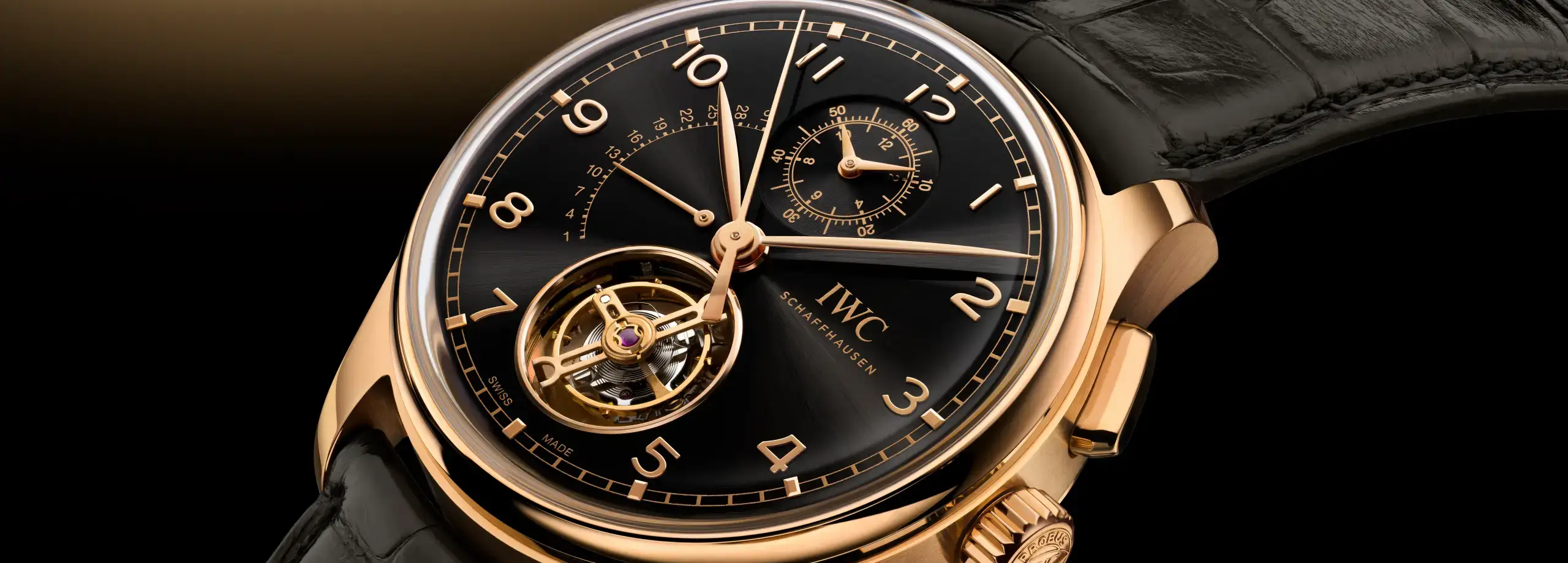 IWC 포르투기저 투르비옹 레트로그레이드 크로노그래프
