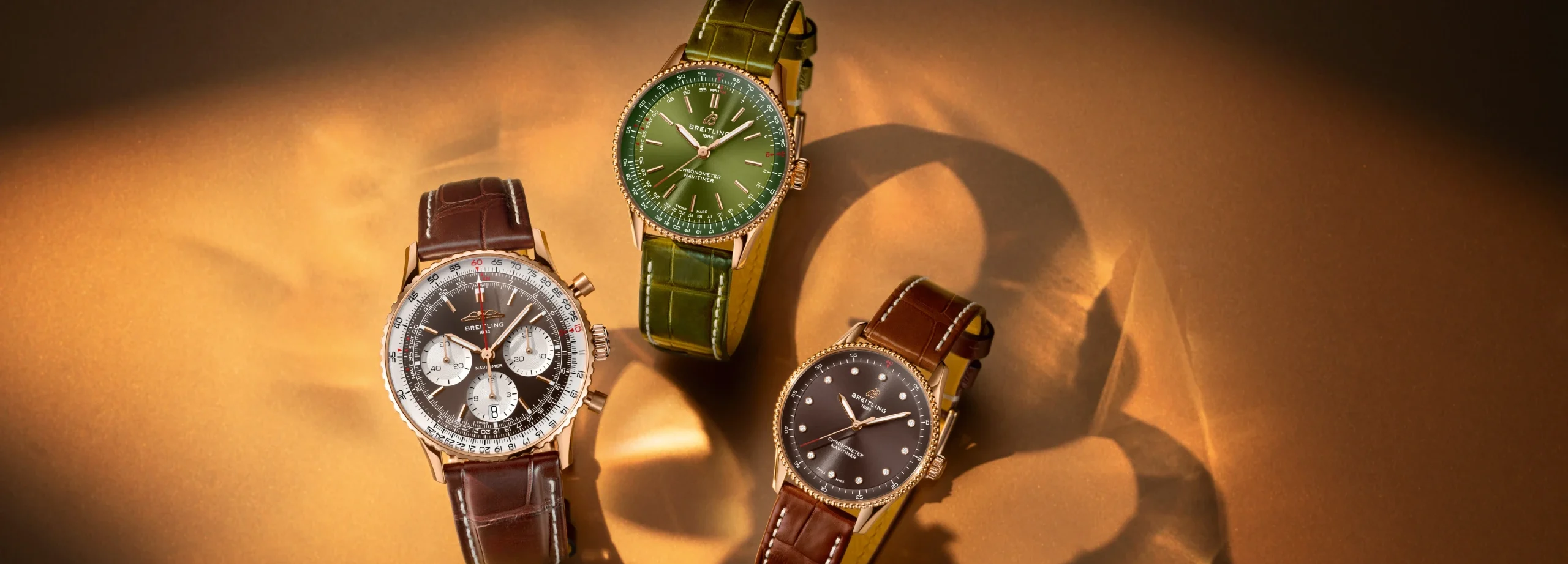 브라이틀링 골드 캡슐 컬렉션