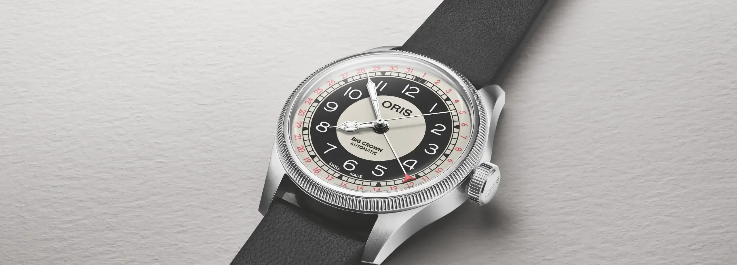 오리스 빅 크라운 포인터 데이트 “불스아이”