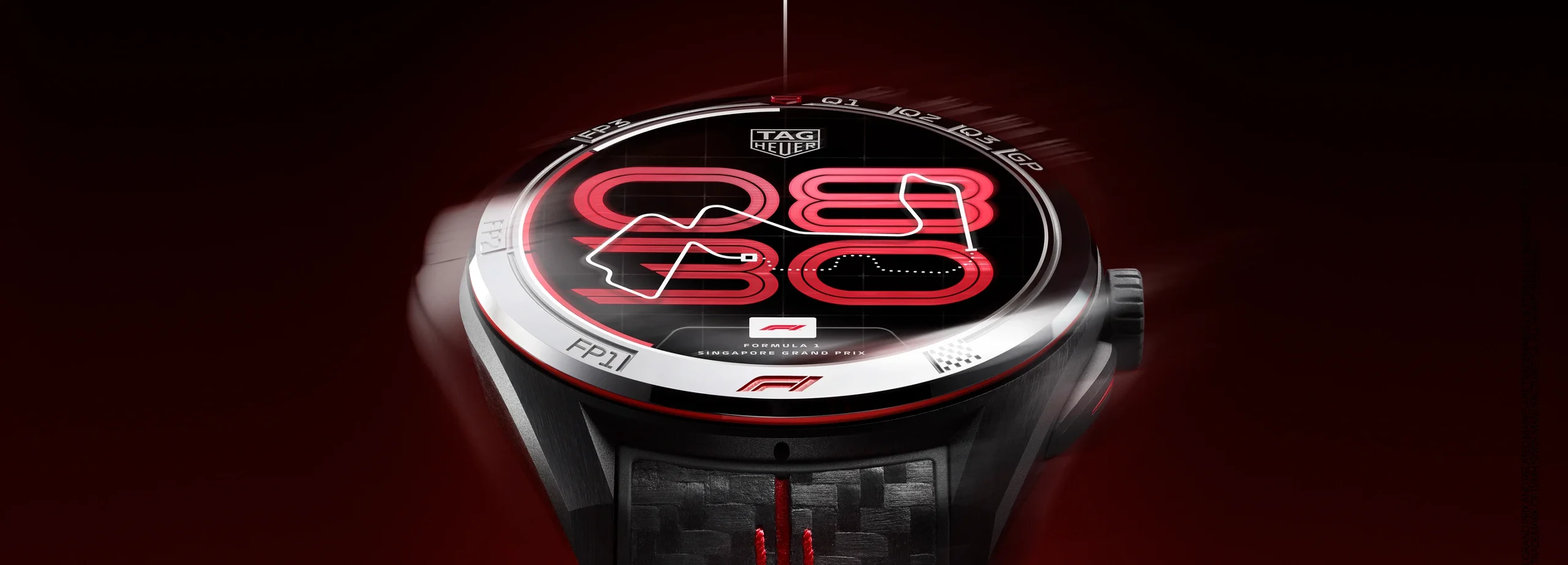 태그호이어 커넥티드 칼리버 E5 X 포뮬러 1® 에디션