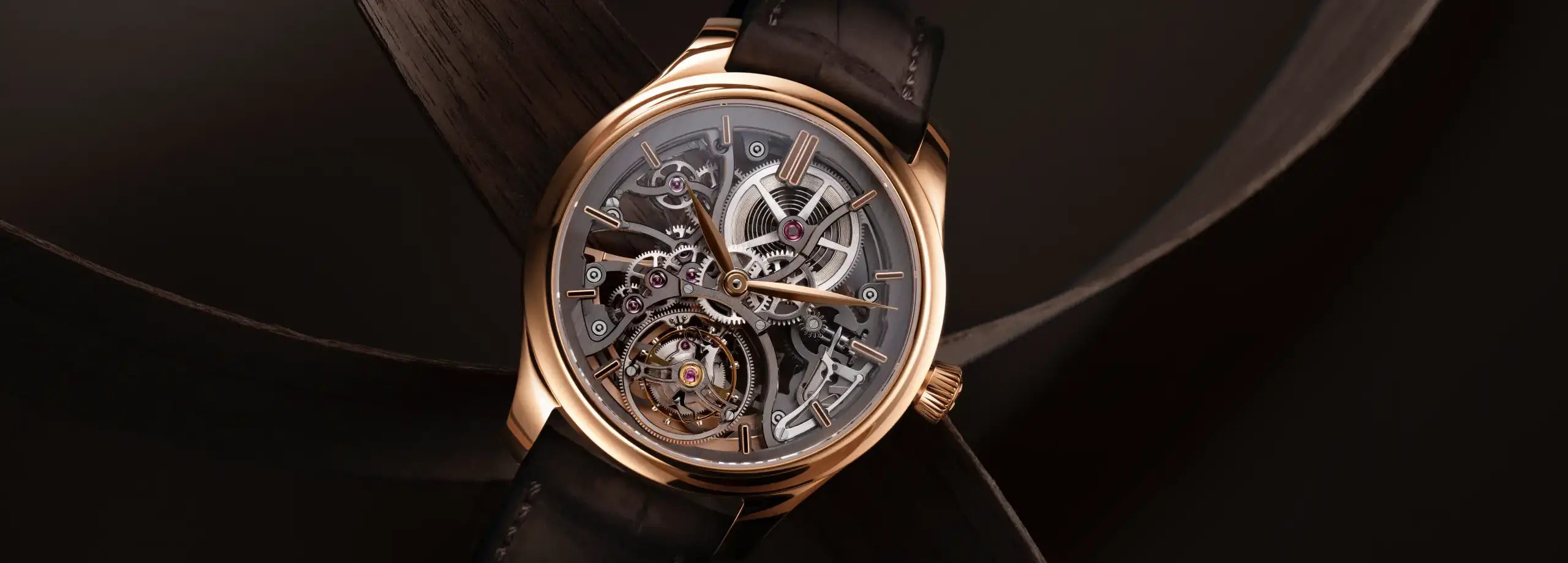 H. 모저 앤 씨 인데버 투르비용 스켈레톤