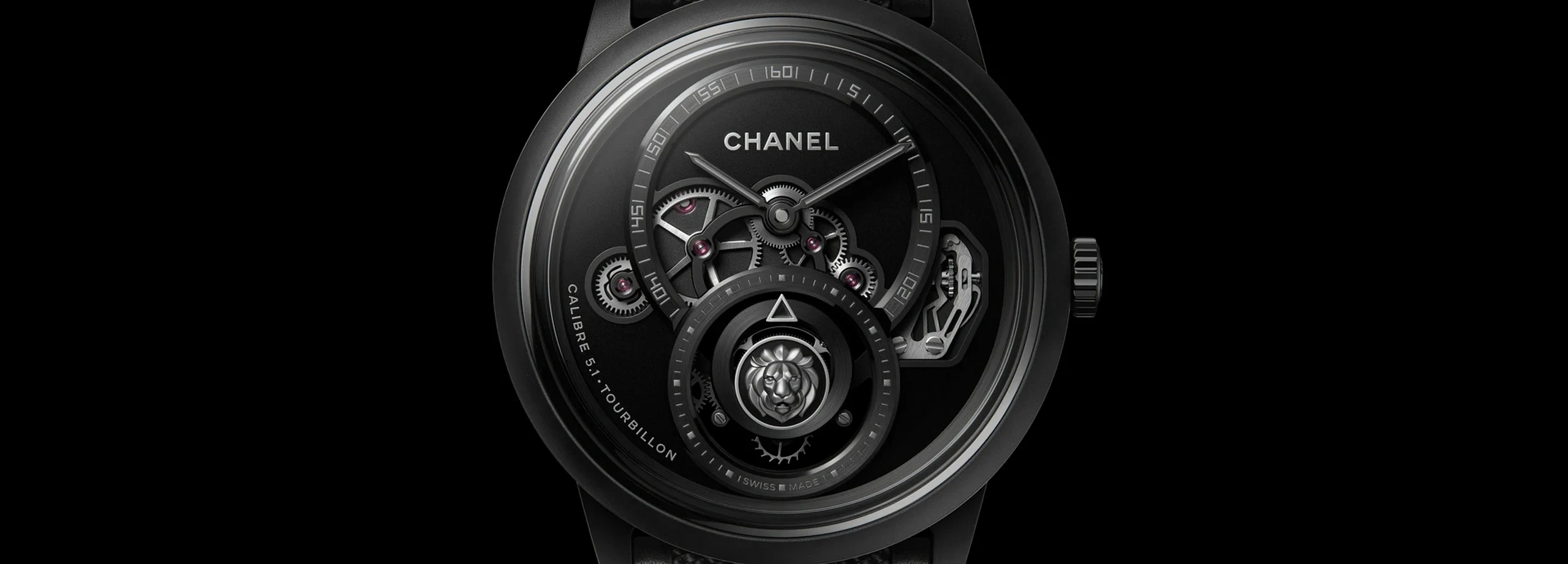 [WWG 2026] 샤넬 무슈 리옹 투르비용 블랙 에디션